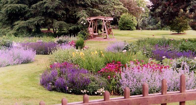 Photo Of An Engish Garden Example