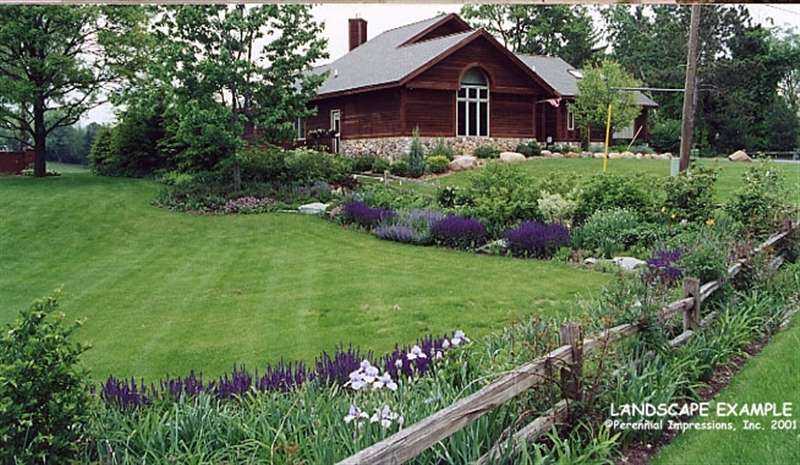 Landscape Design Ideas Rural Home, Country Landscaping Ideas